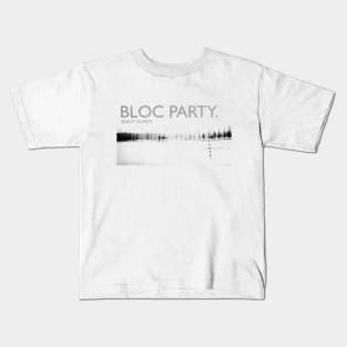 Bloc Party - Silent Alarm - White Deconstructed Kids T-Shirt